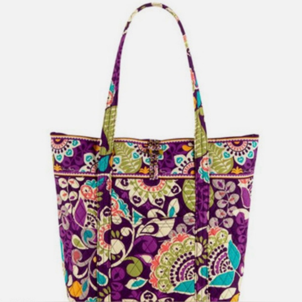 Vera Bradley Vibrant Floral Tote